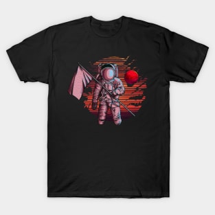 Astronaut On Mars T-Shirt